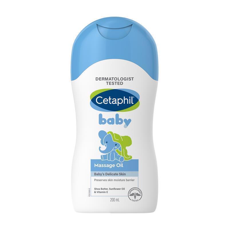 【清仓特价免费送🉐】 Cetaphil 丝塔芙 婴儿按摩润肤油 200ml 