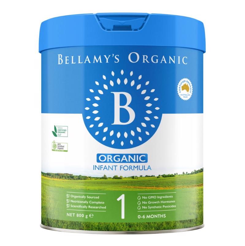 Bellamy's Organic 贝拉米经典有机婴儿奶粉 1段 900g（2.0）