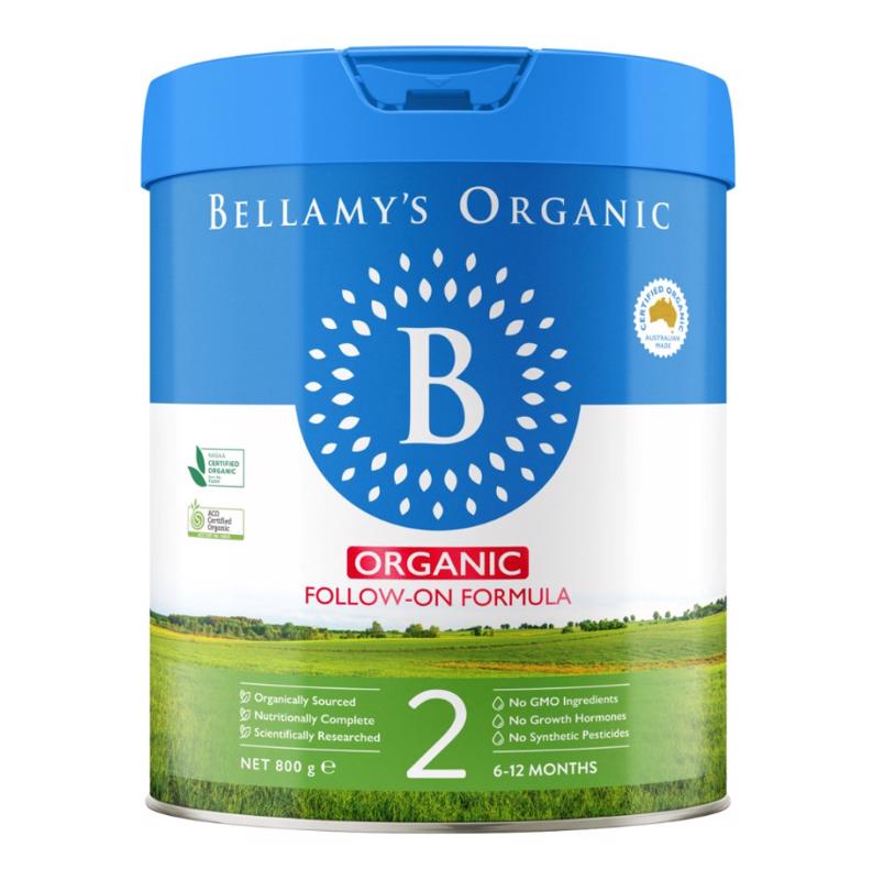 Bellamy's Organic 贝拉米经典有机婴儿奶粉 2段 900g（2.0）