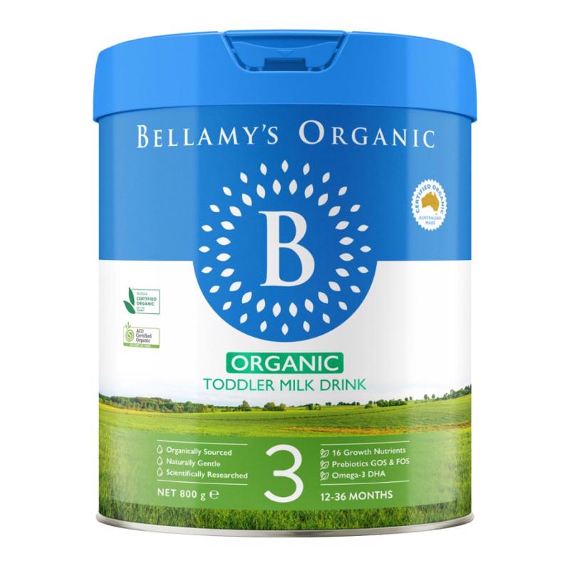 Bellamy's Organic 贝拉米经典有机婴儿奶粉 3段 900g （2.0）