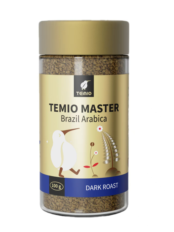 Temio 巴西阿拉比卡豆 深度烘焙 冻干咖啡 100g