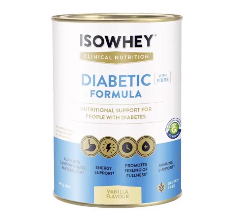 ISOWHEY糖尿病乳清蛋白营养粉香草味 640g