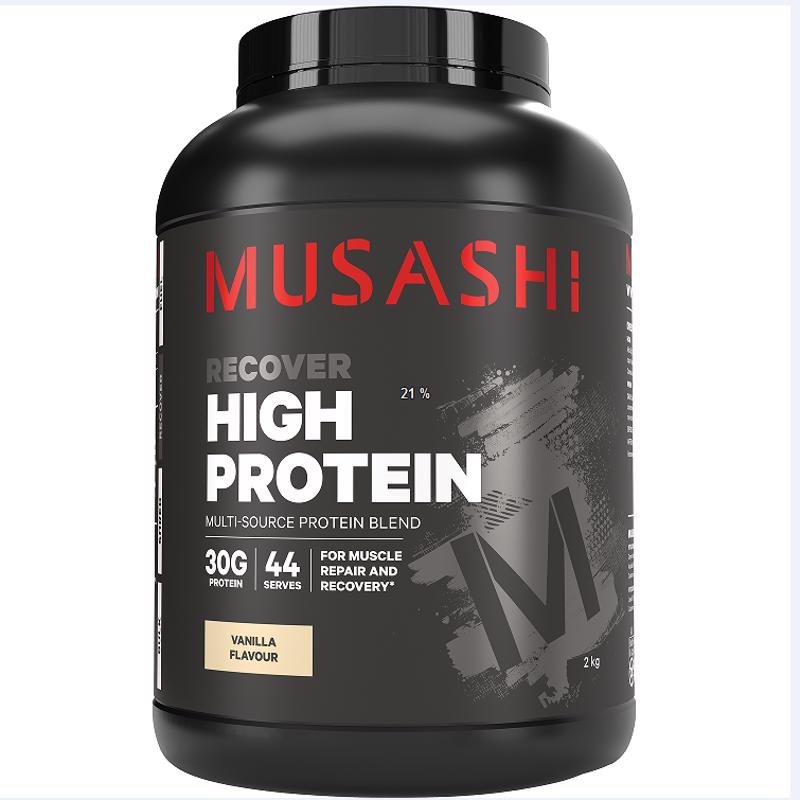 Musashi 高浓蛋白粉香草味 2kg