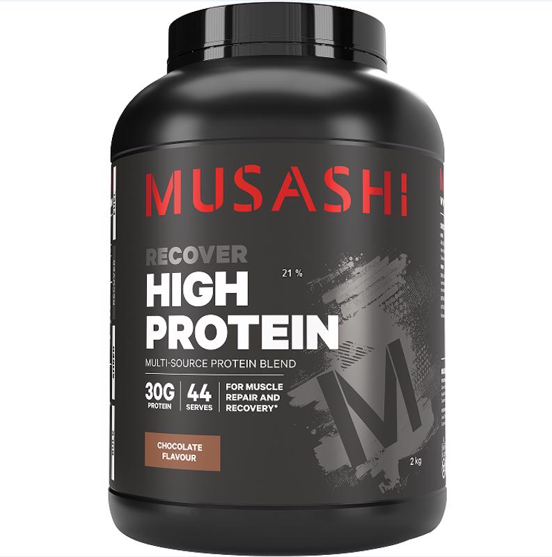 Musashi 高浓蛋白粉巧克力味 2kg