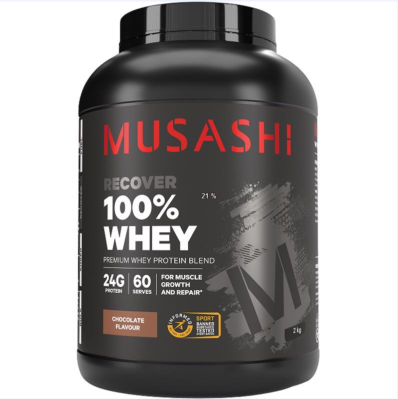 Musashi 百分百乳清蛋白粉巧克力味 2kg