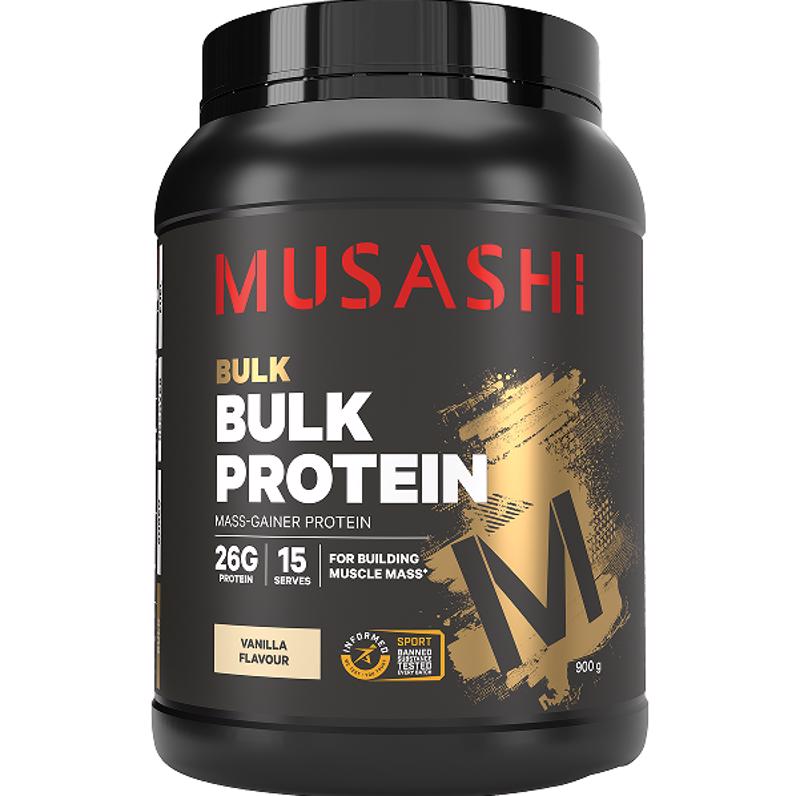 Musashi 增肌蛋白粉香草味 900g 