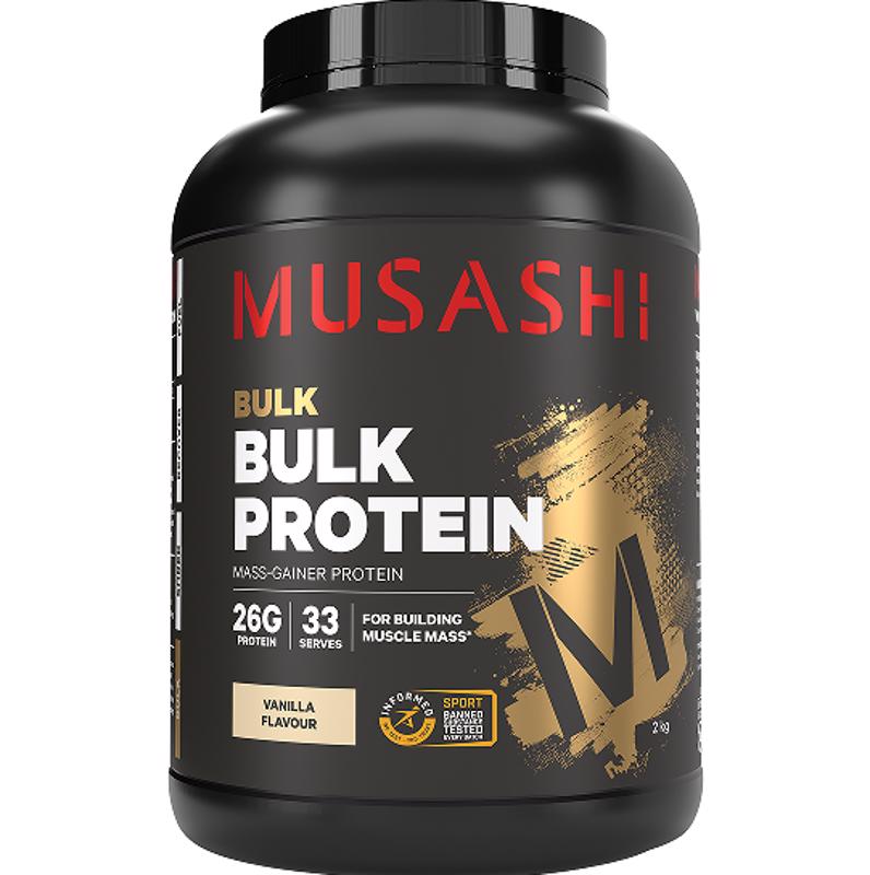 Musashi 增肌蛋白粉香草 2kg