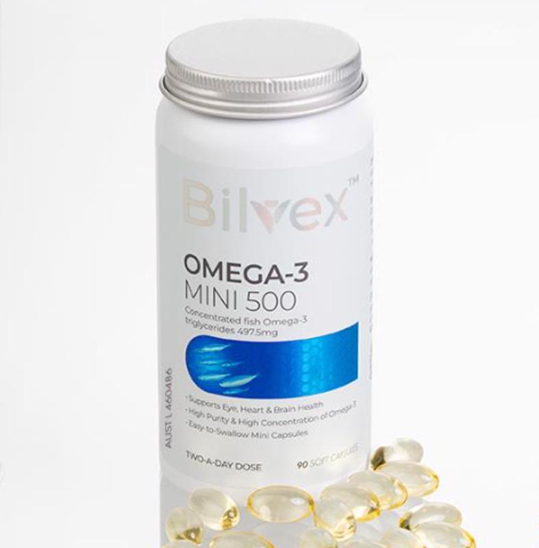 Bilvex 深海迷你鱼油 90粒