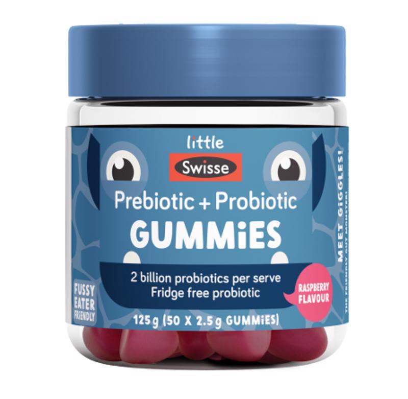Swisse儿童益生菌益生元软糖 50粒   