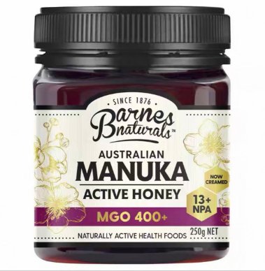 Barnes Naturals 麦卢卡活性蜂蜜MGO400+ 250g
