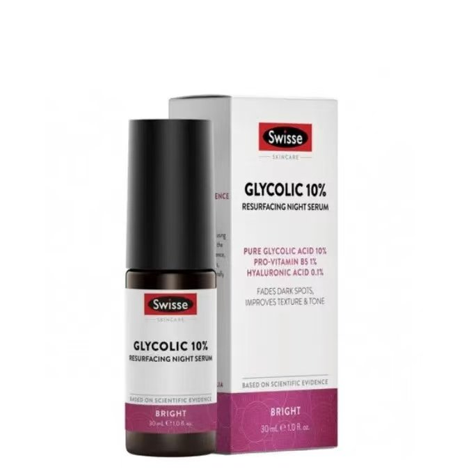 Swisse 甘醇酸焕肤夜间精华 30ml