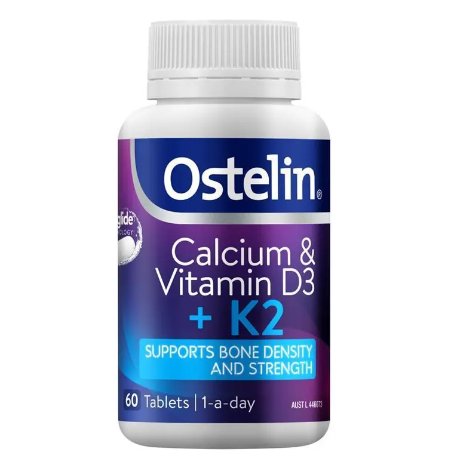 Ostelin 钙+D3+K2 60粒
