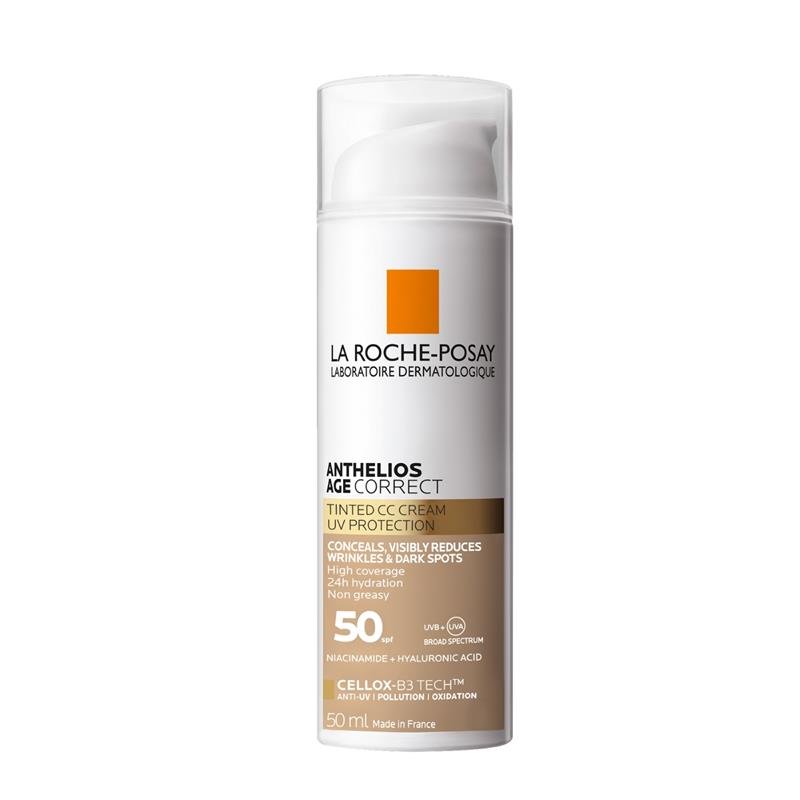 理肤泉 安得利 抗皱润色防晒 SPF50 50ml