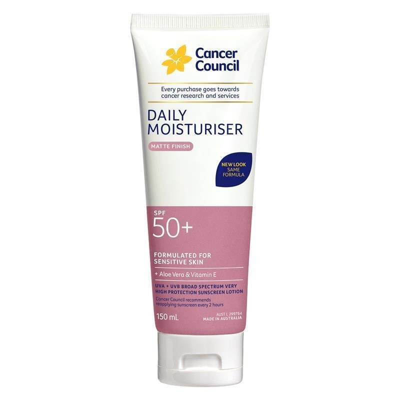 Cancer Council 面部及身体保湿防晒霜 SPF50+ 150ml
