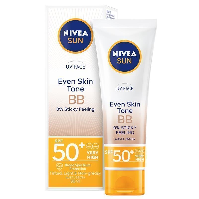 妮维雅 面部隔离防晒 BB霜 SPF50 50ml