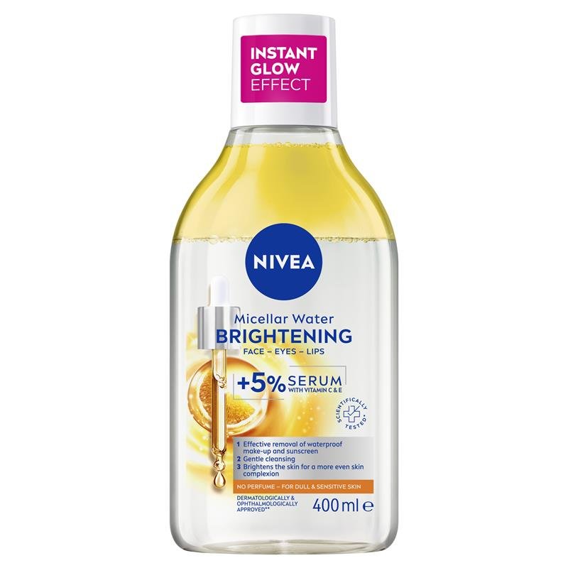 妮维雅 提亮卸妆洁颜水 400ml