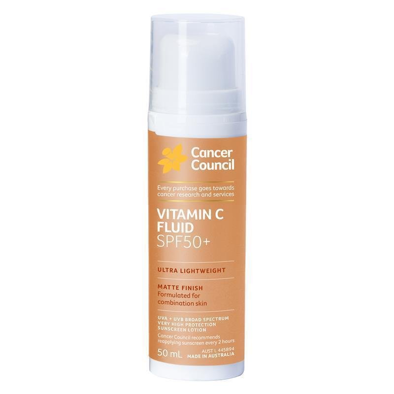 Cancer Council 维生素C防晒精华液 SPF50+ 50ml