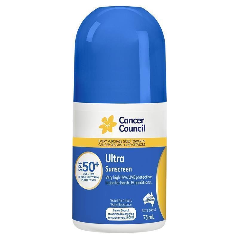 Cancer Council 强效滚珠防晒乳 SPF50+ 75ml