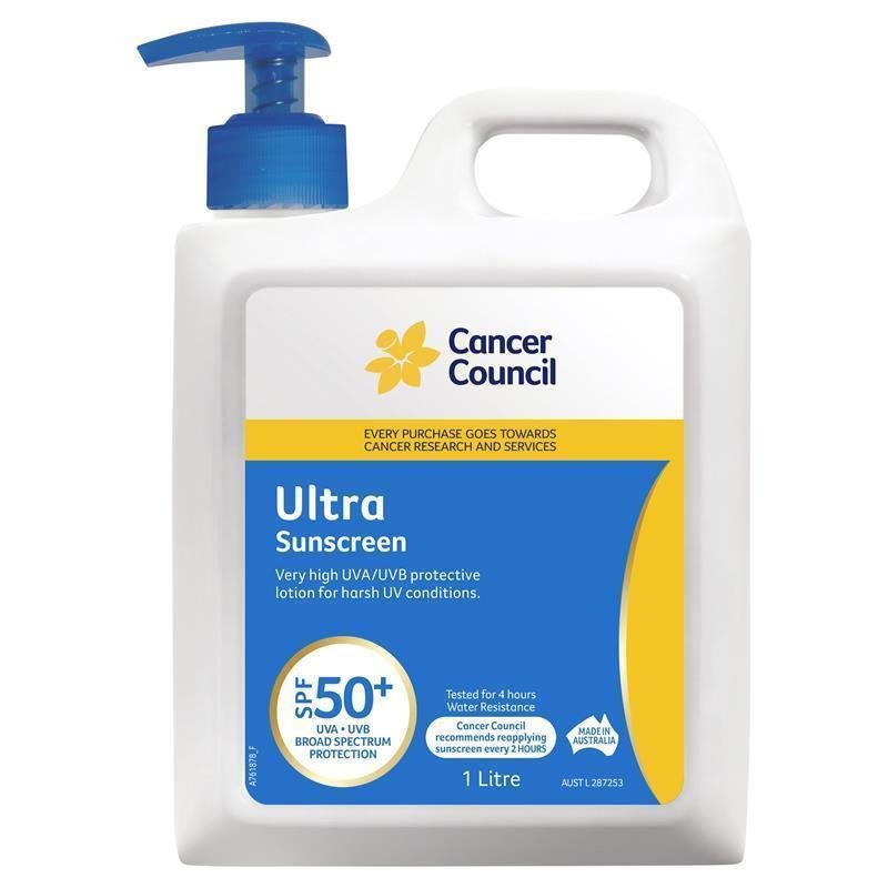 Cancer Council 强效防晒霜 SPF50+ 1L