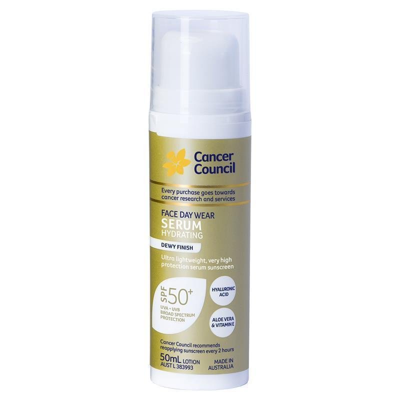 Cancer Council 日间防晒精华 SPF50+ 50ml