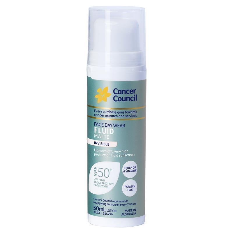 Cancer Council 日间隐形哑光防晒乳 SPF50+ 50ml