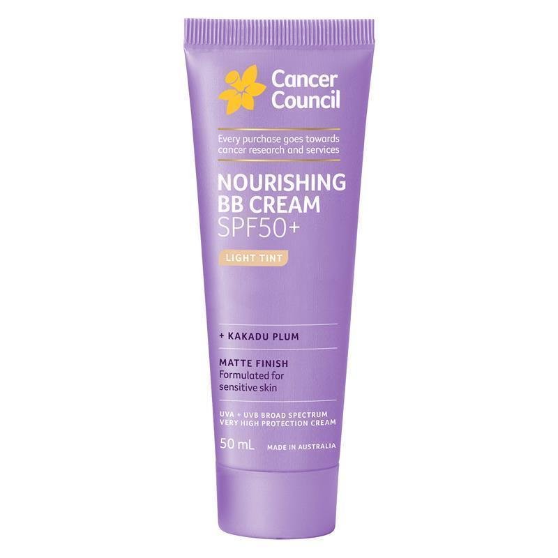 Cancer Council 日常BB霜防晒 哑光浅色号 SPF50+ 50ml