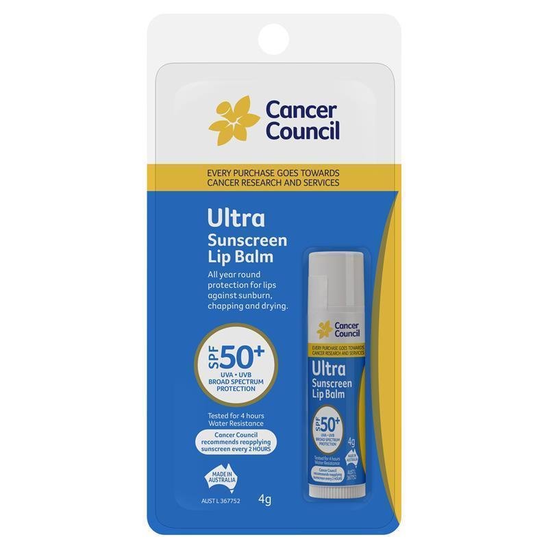 Cancer Council 高倍防晒润唇膏 SPF50+ 4g