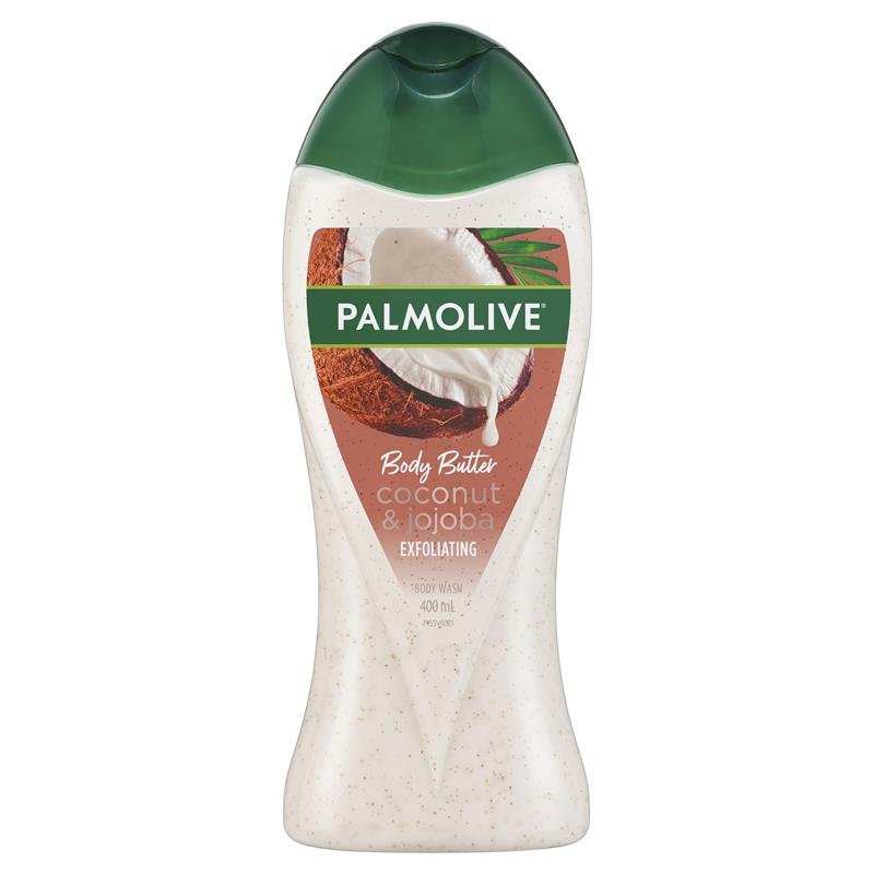 棕榄 身体黄油去角质沐浴露 椰子荷荷巴 400ml