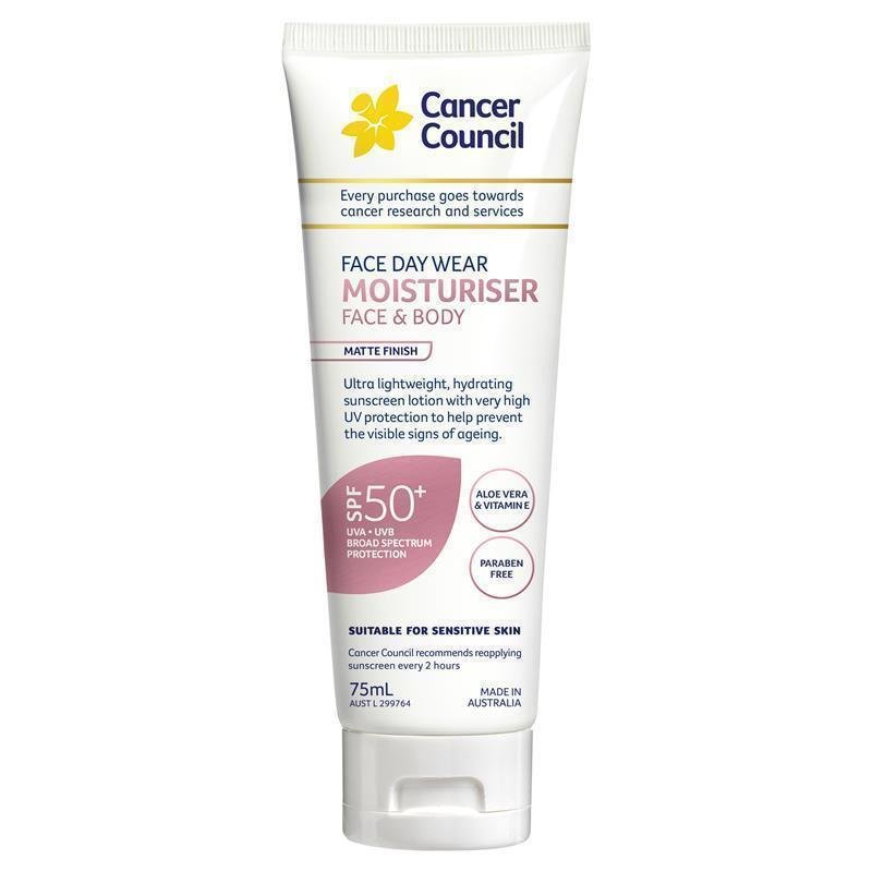 Cancer Council 隐形哑光面部防晒乳 SPF50+ 75ml