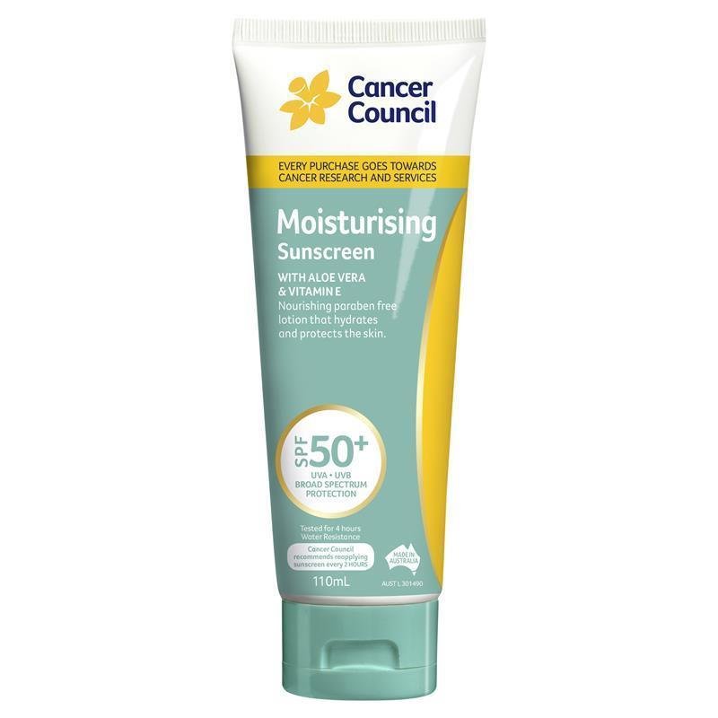 Cancer Council 保湿防晒霜 SPF50+ 110ml