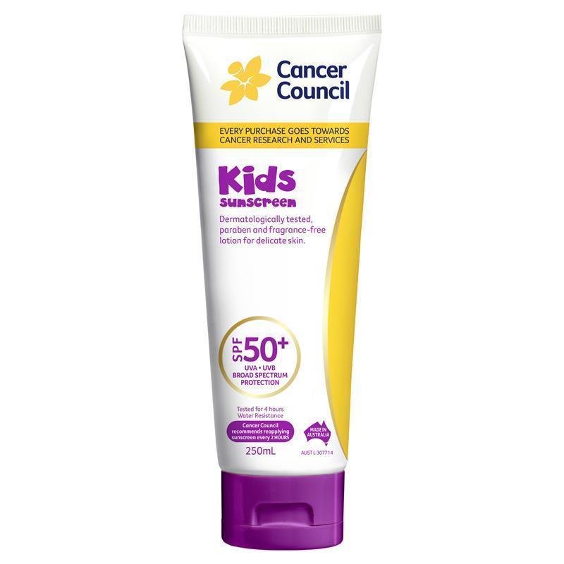 Cancer Council 儿童防晒霜 SPF50+ 250ml