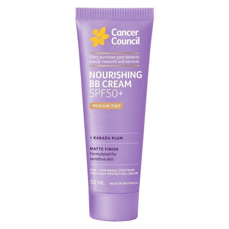 Cancer Council 日用隔离 BB霜防晒乳 SPF50+ 自然色 50ml