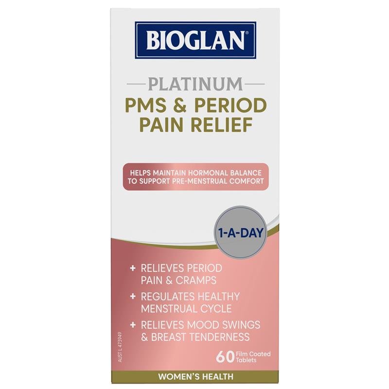 Bioglan 白金系列 经前期与经痛缓解 60片