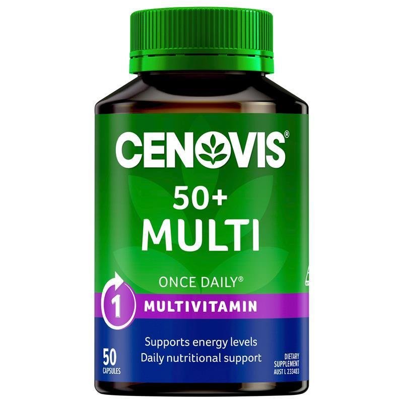 Cenovis 50岁以上 每日一片 复合维生素 50粒