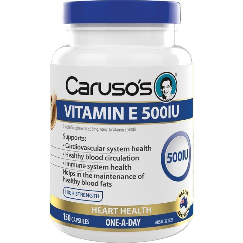 Caruso's 维生素E 500IU 软胶囊 150粒