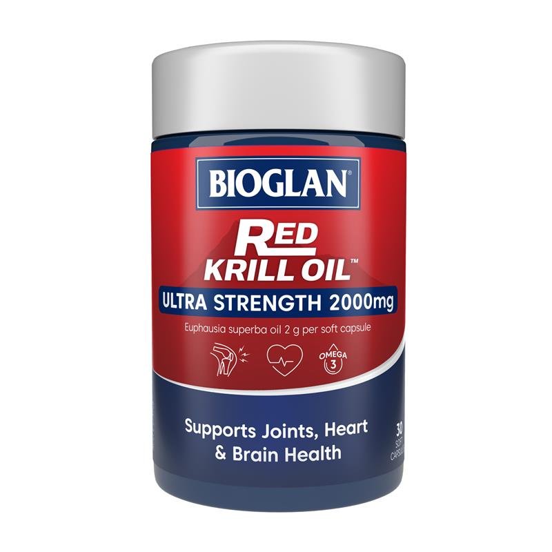 Bioglan 红磷虾油 2000mg 30粒