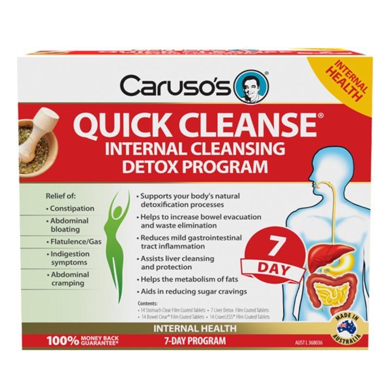 Caruso's 快速净化体内排毒7日套装