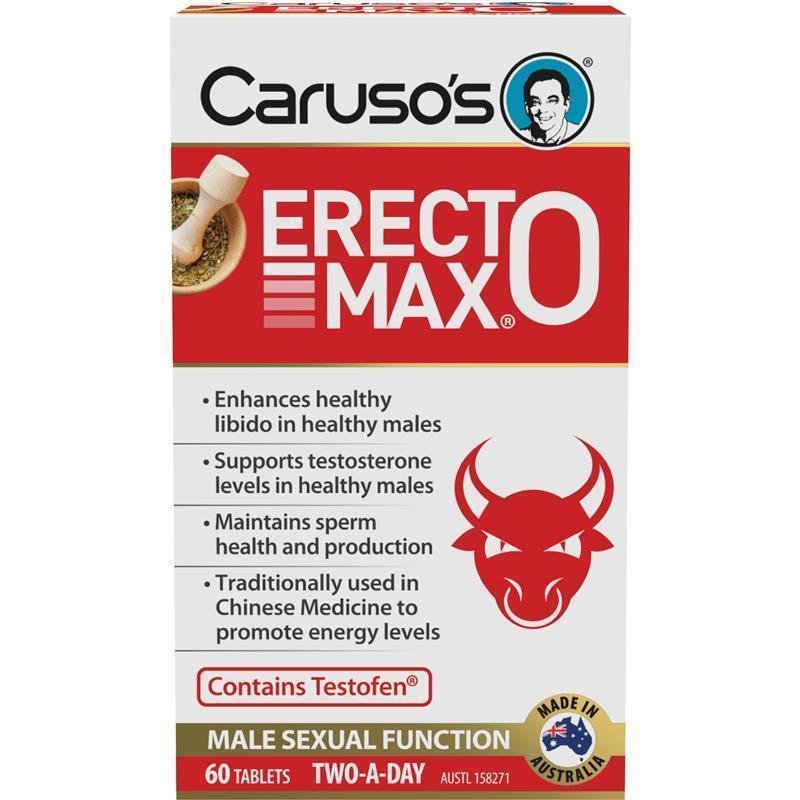 Caruso's Erecto MAX 男性活力 60片