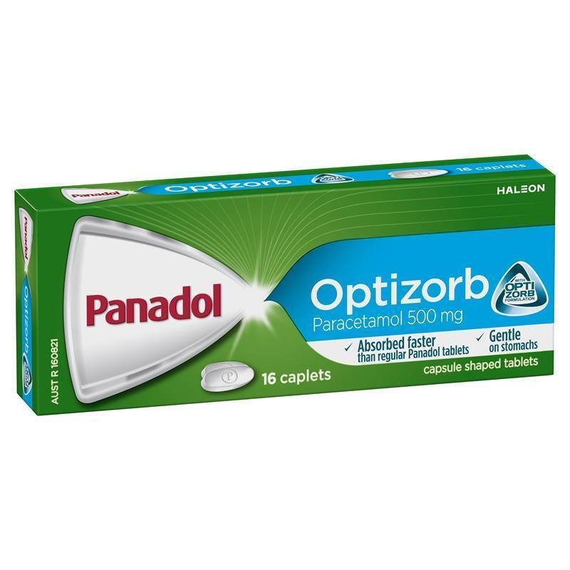 Panadol 必理通 速效止痛退热片 Optizorb 16片
