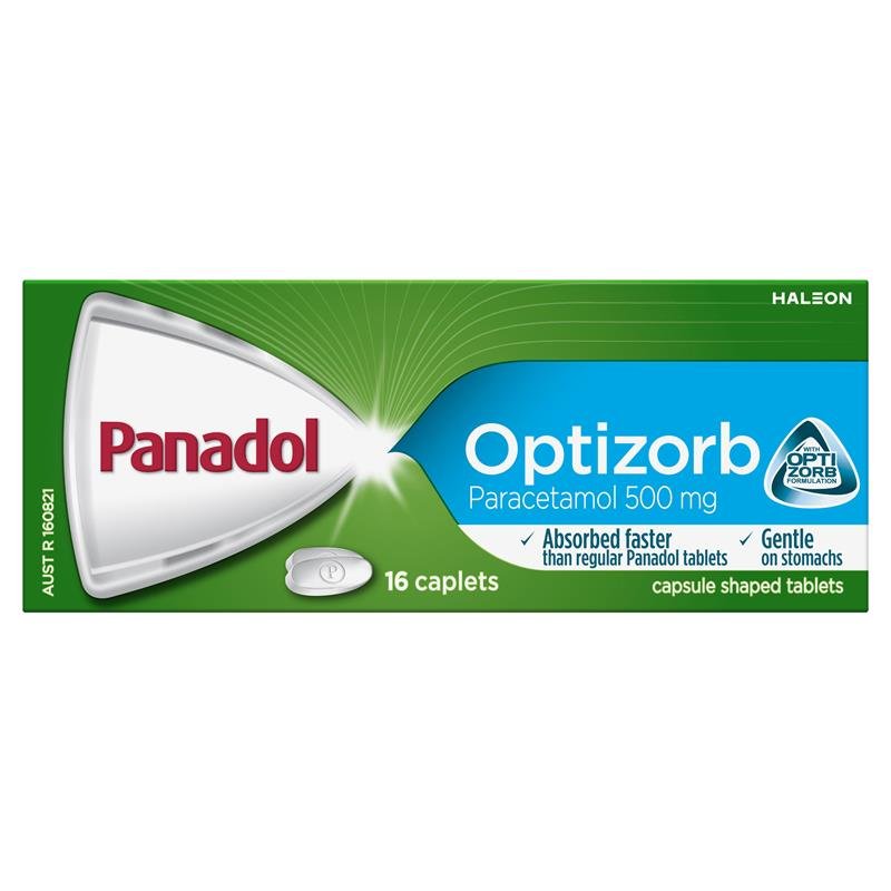Panadol 必理通 速效止痛退热片 Optizorb 16片