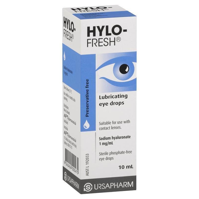海露 Hylo-Fresh 无防腐剂保湿滋润眼药水 1mg 10ml