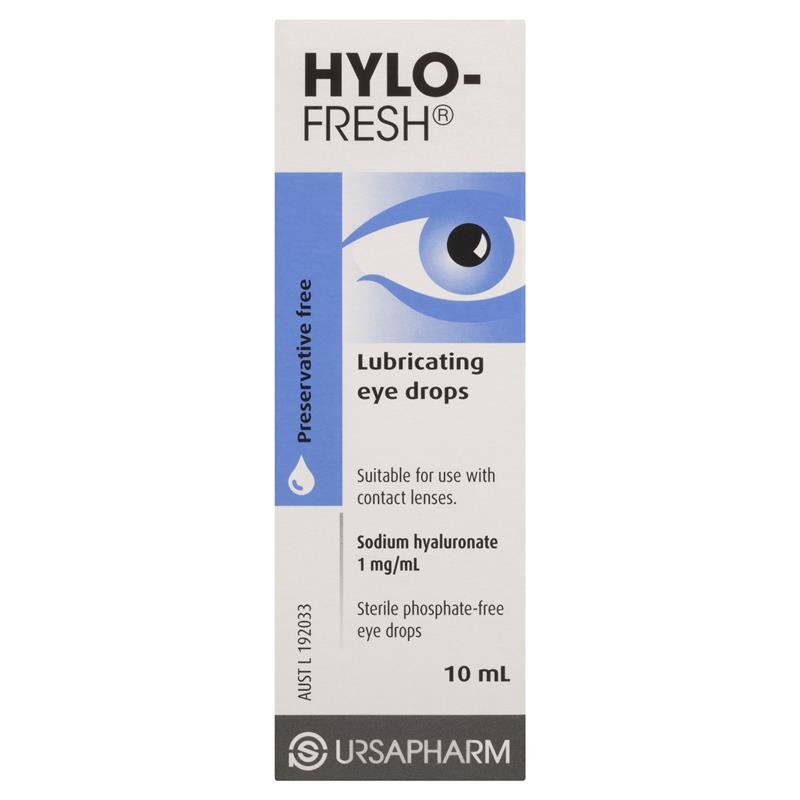 海露 Hylo-Fresh 无防腐剂保湿滋润眼药水 1mg 10ml