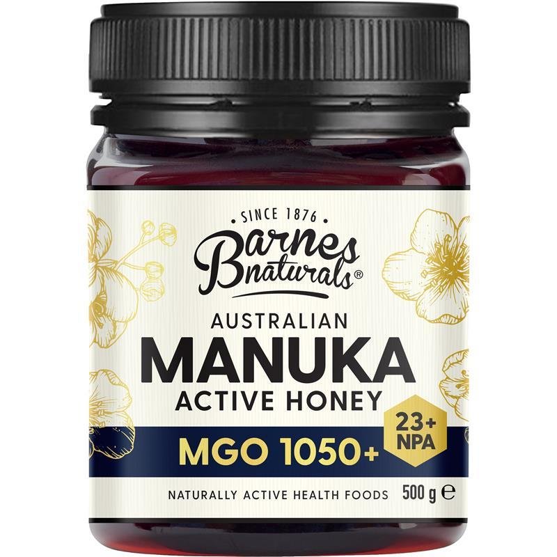Barnes Naturals 澳洲麦卢卡蜂蜜 MGO 1050+ 500g