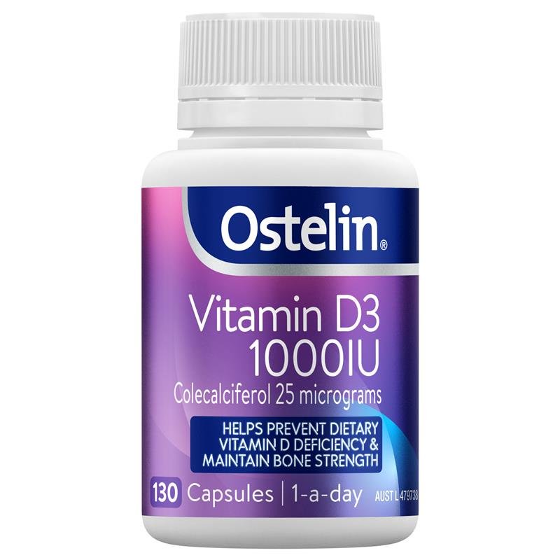 Ostelin 维生素D3 1000IU 130粒
