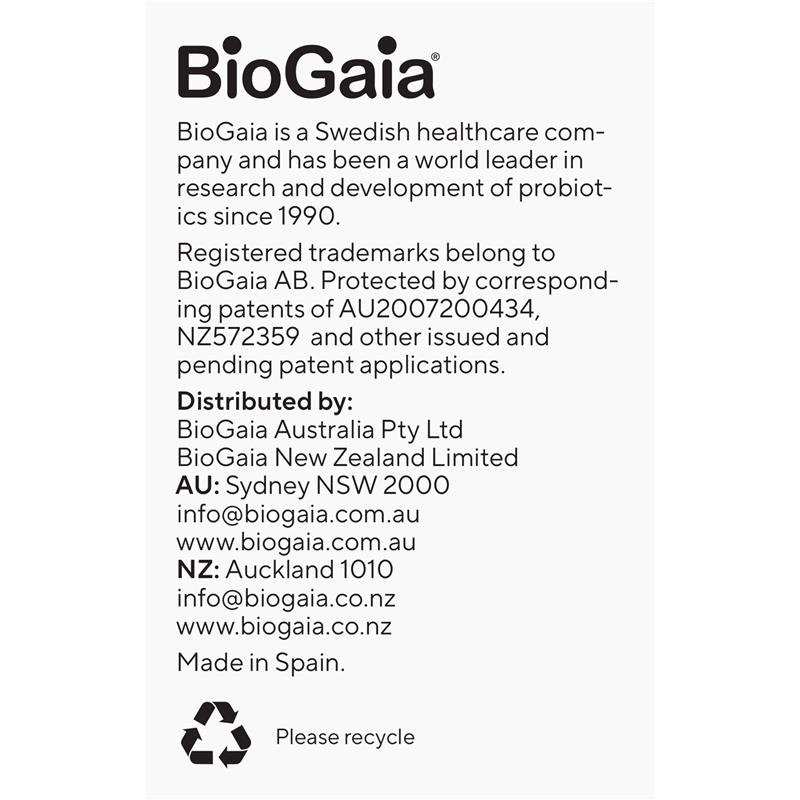 BioGaia 益生菌+维生素D 咀嚼片 橙味 30片
