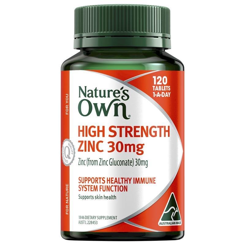 Nature's Own 高强度锌 30mg 120片