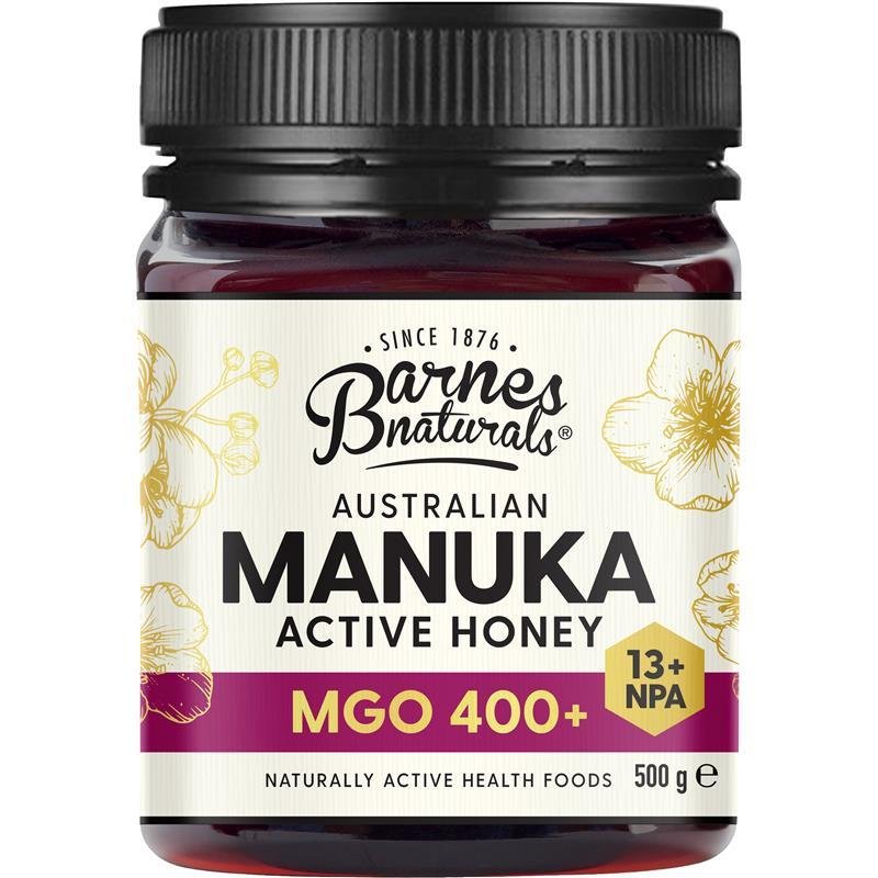 Barnes Naturals 澳洲麦卢卡蜂蜜 MGO 400+ 500g