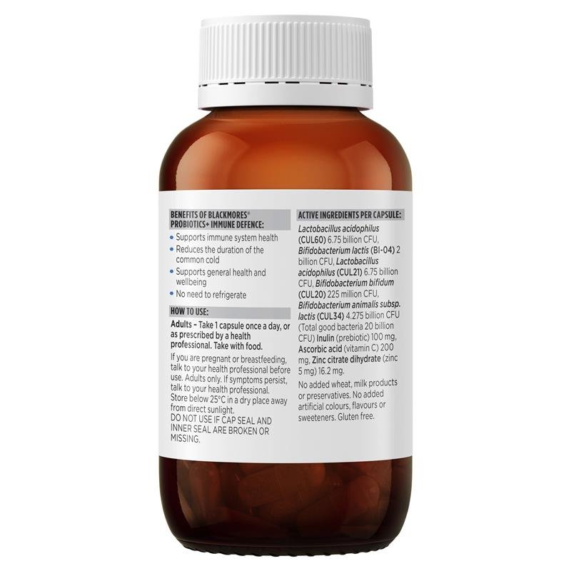 Blackmores 益生菌+ 免疫防护 90粒