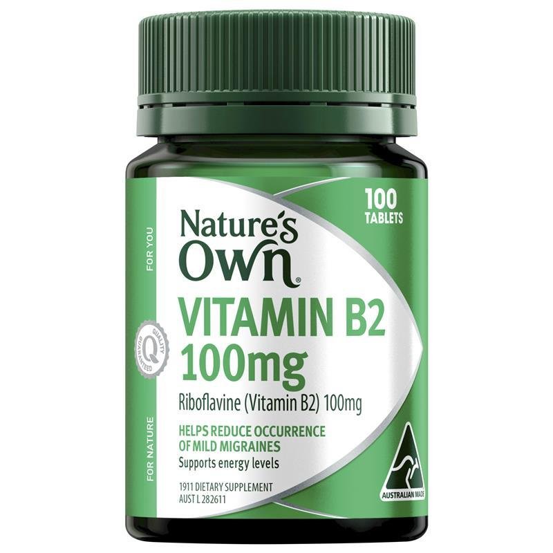 Nature's Own 维生素B2 100mg 100片