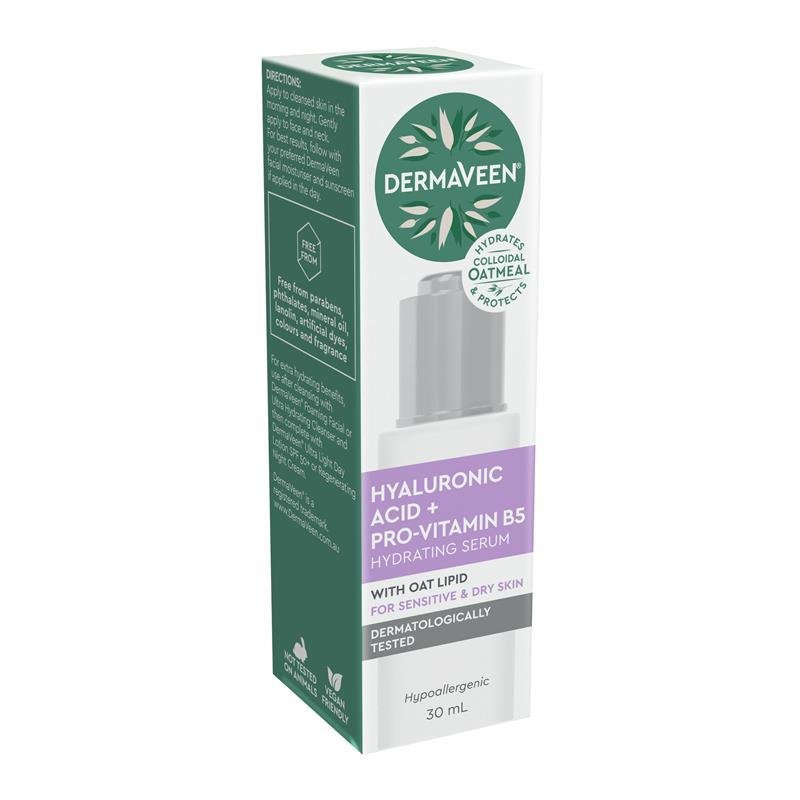 DermaVeen 玻尿酸+维B5保湿精华 30ml